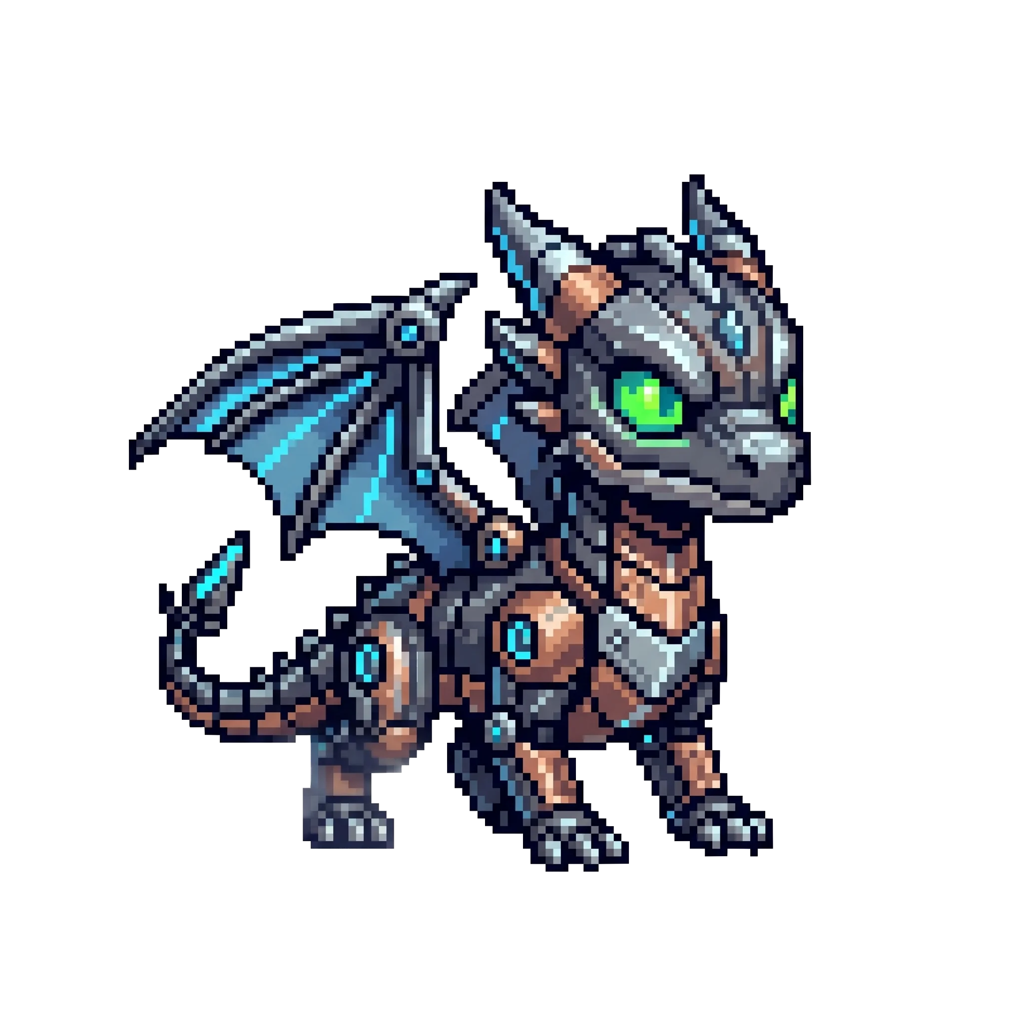 Cyber dragon companion